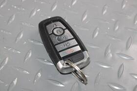 654-10090 Ford 18-21 Mustang Gt Five 5 Button Key Fob Remote Chrome Logo Oem Factory Oe