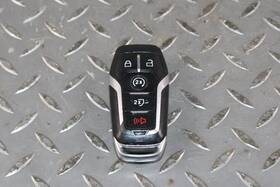 654-10154 Ford 15-17 F150 Worn Silver Black Five 5 Button Key Fob Remote Oem Factory Oe Wty
