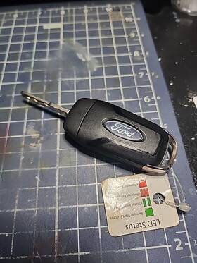 Fl3t-15k601-ch Ford F-series Oem 4 Button Flip Key