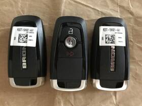 R2dt-15k601-aa1 Ford Lot 3 Oem Bronco Remote Smart Key Fob M3n-a3c108397 434mhz