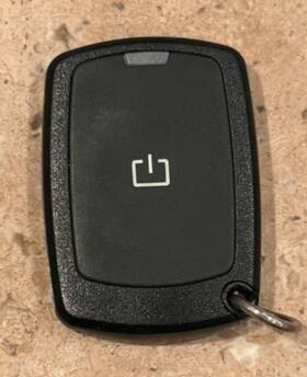 Acku-rm411 Fortin New Remote Start Security Alarm Keyfob Transmitter 1b Acku-rm411-new