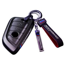 Gabonica 704415193431 Car Key Case Cover Bag With Keychain Abs Compatible For 530 F48