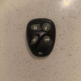 Rke-gm-4b15 General Motors 16259619 Used Ilco Remote Keyless Entry Gm 4 Button