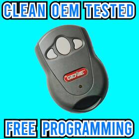 315390t Genie Overhead Door Clean Keychain Opener Remote Fob Transmitter B8q