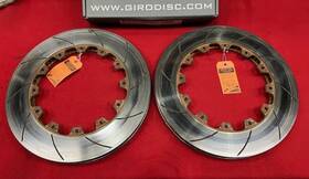 Girodisc D1-154 D1154 Porsche 991 Gt3 Gt2 Rs Gt4 Pccb Front Steel Rotors Only
