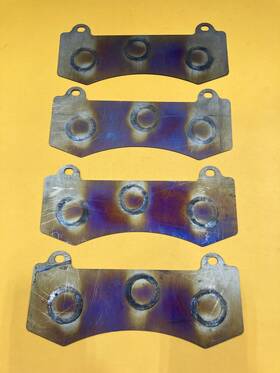 Girots-1382-4 Girodisc 1 Mm Titanium Brake Shims Front Brembo 6 Piston 400mm Disc 4