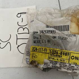 10268989 Gm Genuine # Lift Gate Body Side Rh Wedge Nos