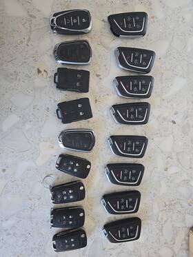 13543964 Gm 13548128 Locksmith Lot Of 17 Used Oem Cadillac Smart Key 315 Mhz
