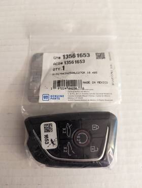13561653 Gm Chevrolet Corvette Smart Keyless Remote Key Entry Fob Oem