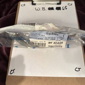 15968589 Gm Handle Assembly Rear Side Door Pillar Asst Gray 1996-1997 15968589 Gm Handle Assembly Rear Side Door Pillar Asst Gray 1996-1997