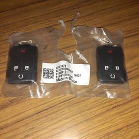 Da81843202s Gm 2 Nos Chevrolet Silverado Gmc Sierra 2014-2019 15 16 17 18 Remote Key Fob I4