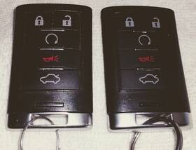 S25943677 Gm Gm/s25943677 Two Original Cadillac Dts -cts Oem Keyless Entry Fobs