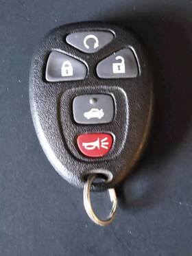 L22733524 Gm Euc Grand Am Gt Oem 5 Button Key Fob With Remote Start