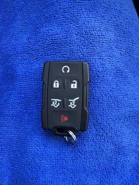 Gmrm-6thz1re Gmc Car Keys Express Gm Keyless Entry Remote 6 Buttons