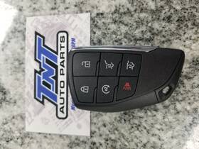 654.gm9322 Gmc Truck Fob/remote 6 Buttons Remote Start Liftgate Locks Used Fits 2022 Yukon Slt