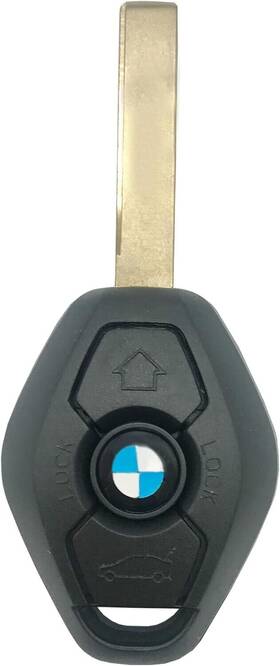 Grakest 778112889867 New Uncut Keyless Entry Remote Key Replacement For Bmw E46 Z4 X3 X5 3 5 7 Series