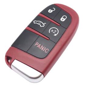 D103 Grakest Smart Keyless Entry Key Fob Cover Fit For Jeep Grand Cherokee Dodge Challenge