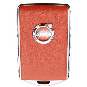 Gtwbwrgy 037936644237 Leather Car Key Fob Cover For Volvo Xc90 Xc60 Xc40 S60 S90 V90 Polestar 1 2