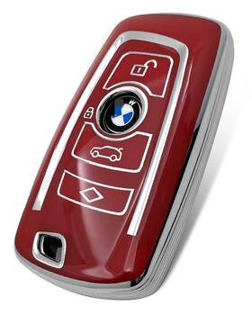Bm01 Haoyoumei 718387904636 Bmw Key Case Compatible With X1 X3 X4 X5 M5 M6 360 Protection Red