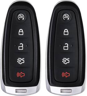Chips-2 Helloauto 03086 Key Fob For Ford Explorer Edge 2011-2015 Flex Taurus With