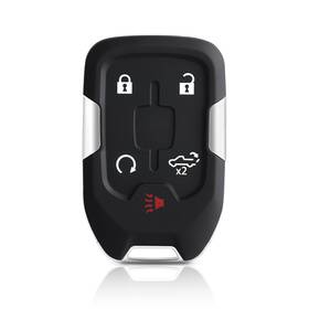 Helloauto 746827179818 Gmc Sierra 1500 2019-2020 Chevy Silverado 2019-2021 Key Fob Cover 5 Buttons