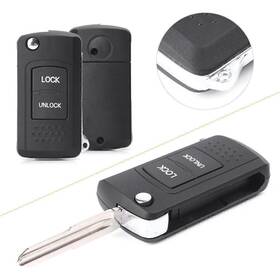 Hkseller-au 523123315498 2 Buttons Remote Fob Case Fold Key Flip Shell For Mitsubishi Outlander 2003-2010