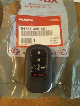 04721-3ao Honda 04721-3ao- Oem Gwnuine 2023-25 Cr-v Hr-v Remote Key Fob Driver #2