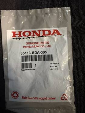 35113-sda-305 Honda Genuine Accord Key Transmitter Top Case Blank Oe 35113sda305