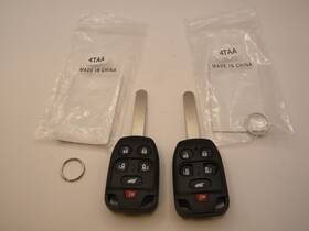 4taa Honda Case Shell Key Fob Remote Fits 2011 2012 2013 Odyssey Set Of 2