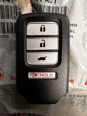 72147-thr-a01 Honda New Oem Key Fob For 18-20 Odyssey Lx Trim Only