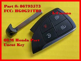 Hgog21tb2 Honda 86793573 24 25 2024 Oem Prologue Smart Key