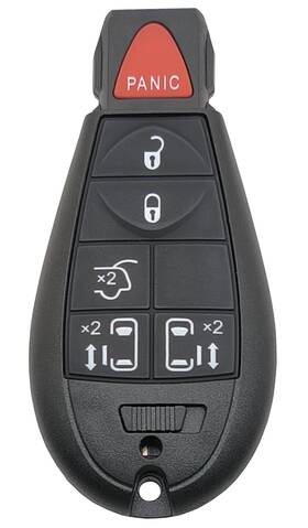 Horande 680904055032 6 Buttons Replacement Key Fob Cover Fit For Chrysler Town And Country Dodge G