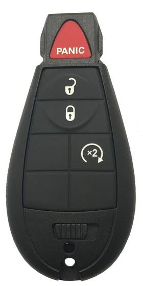 Horande 680904055186 Replacement Key Fob Cover Case Fit For 2008-2015 Dodge Ram 1500 2500