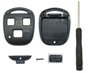Horande 723990379931 Replacement Key Fob Cover Case Compatible With Popular Car Models