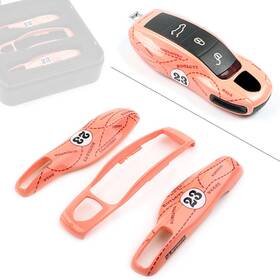 Hotsalecenter 550749631008 Pink Pig Case Shell Cover Fit For Porsche Cayenne Panamera 911 Remotes Key Fob