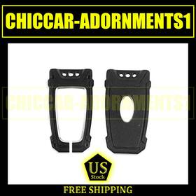 Cca20250409035 Hthe Black Car Key Fob Protect Case Shell Trim For Ford F150 Raptor /bronco Sport 18