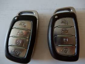 Hyundai 704115885056 2 Original 2014 Tucson Remote Car Key Fob Owner Manuals