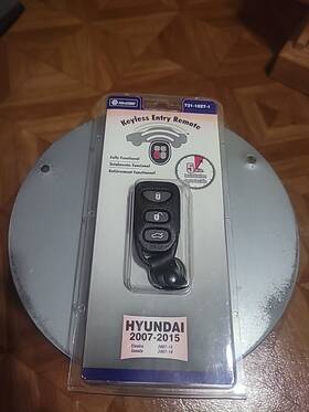 731-1027-1 Hyundai New Keyless Entry Remote 2007-2015 Elantra And Sonata Free Shipping