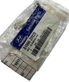 81996-3v020 Hyundai 819963v020 Genuine Parts Blanking Pic Key