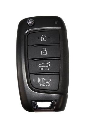 Tq8-rke-4f40 Hyundai 95430-l1000 Tp Oem Flip Key Fob With 4 Buttons Tq8-rke-4f40 Hyundai 95430-l1000 Tp Oem Flip Key Fob With 4 Buttons