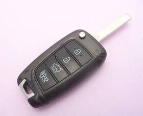 95430-s1100 Hyundai Oem 2019-2020 Santa Fe Flip Keyless Entry Remote Key Fob Worn S1100