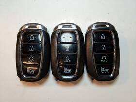 Tq8-fob-4f43 Hyundai 95440-i3450 Lot Of 3 Oem Smart Key Fob Remotes 4 Buttons