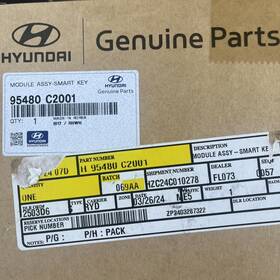 95480-c2001 Hyundai Smart Key Module Sonata 15-19 Non Hybrid