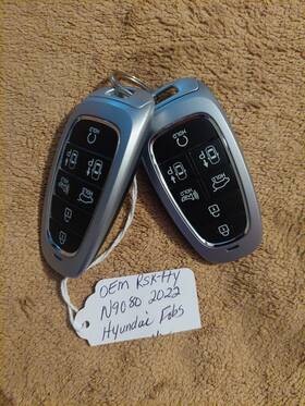 N9080 Hyundai Remote Key Fob - Rsk Hy Smart Prox For 2022 Lot Of 2