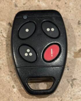 Rf-rem4-433-hid Ict Security Alarm Keyfob Transmitter 4b Tested