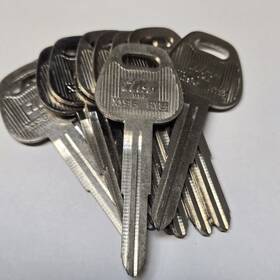 X196-hy5 Ilco Pack Of 10 X196 Hy5 Uncut Key Blank For Honda Hyundai Mitsubishi