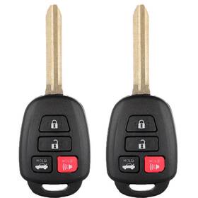 Imp99070101s Imcarparts 2 Remote Car Key Shell Fits Toyota Camry 2012 2013 2014 2015 2016 2017 4 Buttons
