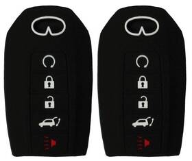 Infine85n Infiniti 2-pack Key Fob Keyless Entry Rubber Remote Cover For