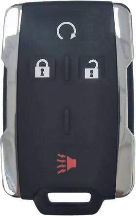 Asw0102-3 Int-key Fob Replacement Compatible With Chevy Silverado Gmc Sierra 1500 Black