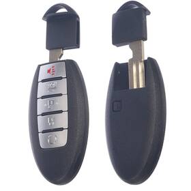 7812d-s180204 Jahyelec 770642378248 2 For 16-18 Nissan Maxima Infiniti Q50 Smart 5 Button Keyless Remote Car Key Fob